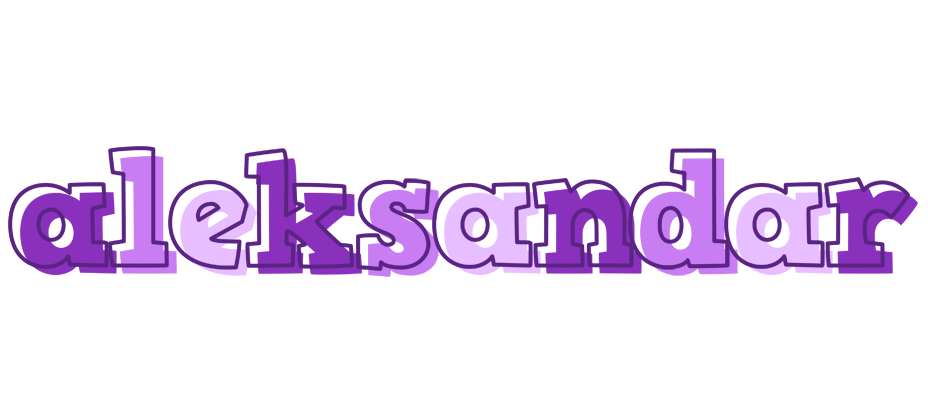 Aleksandar sensual logo