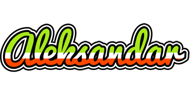 Aleksandar superfun logo