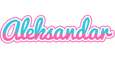 Aleksandar woman logo