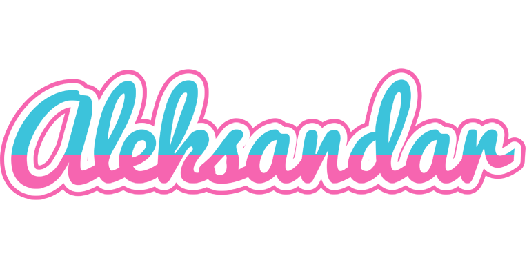 Aleksandar woman logo