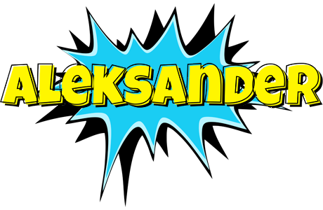 Aleksander amazing logo