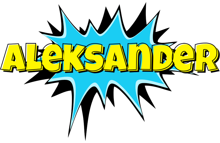 Aleksander amazing logo
