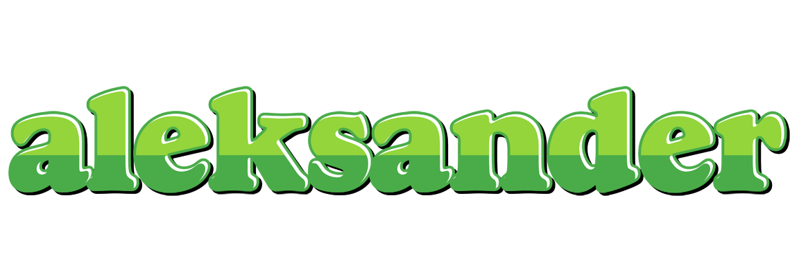 Aleksander apple logo
