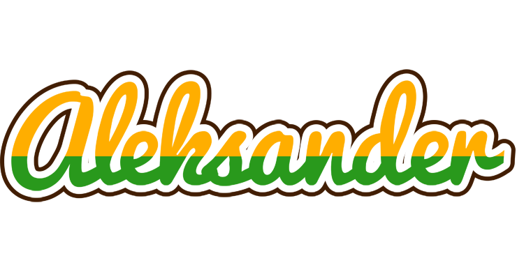 Aleksander banana logo