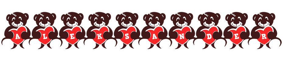 Aleksander bear logo