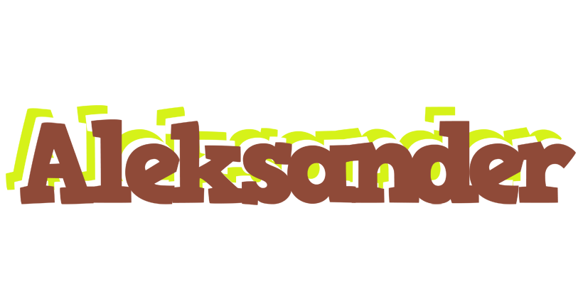 Aleksander caffeebar logo