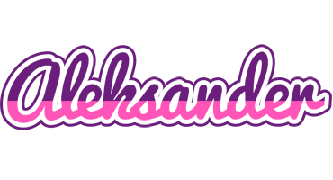 Aleksander cheerful logo