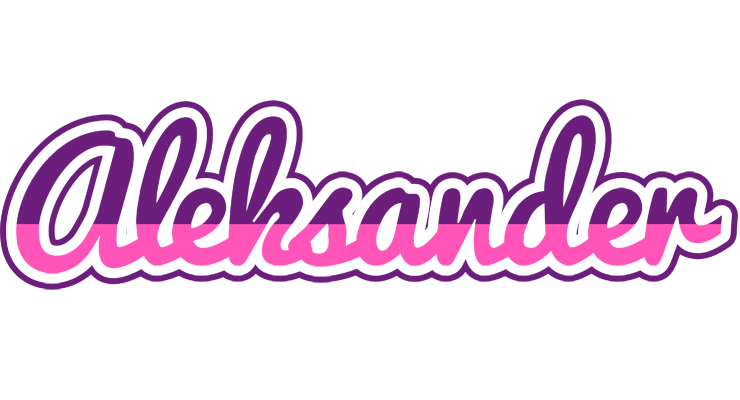 Aleksander cheerful logo