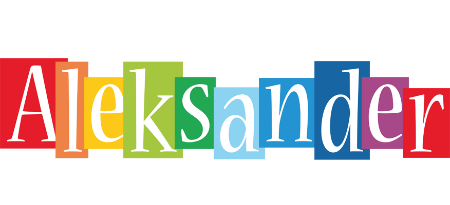 Aleksander colors logo