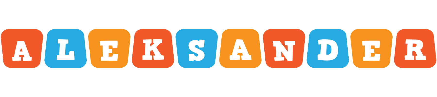 Aleksander comics logo