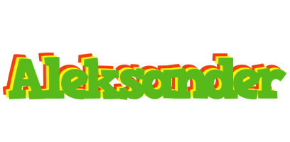 Aleksander crocodile logo