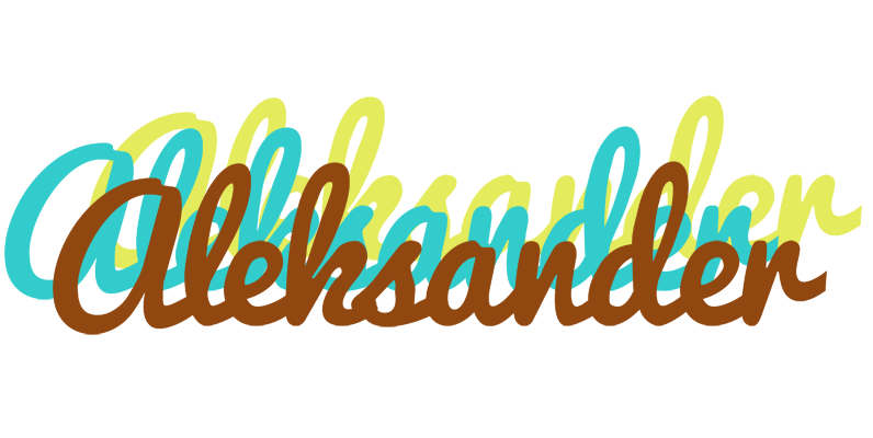 Aleksander cupcake logo