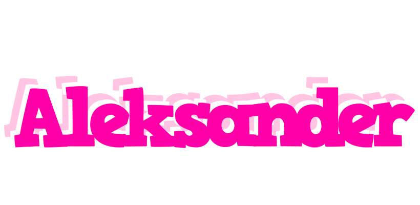 Aleksander dancing logo