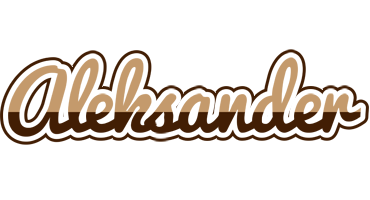 Aleksander exclusive logo