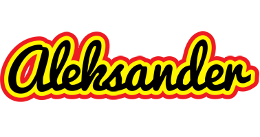 Aleksander flaming logo