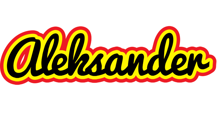 Aleksander flaming logo
