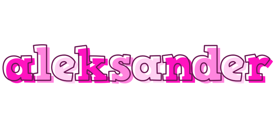 Aleksander hello logo