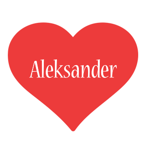 Aleksander love logo