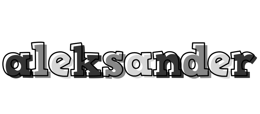 Aleksander night logo