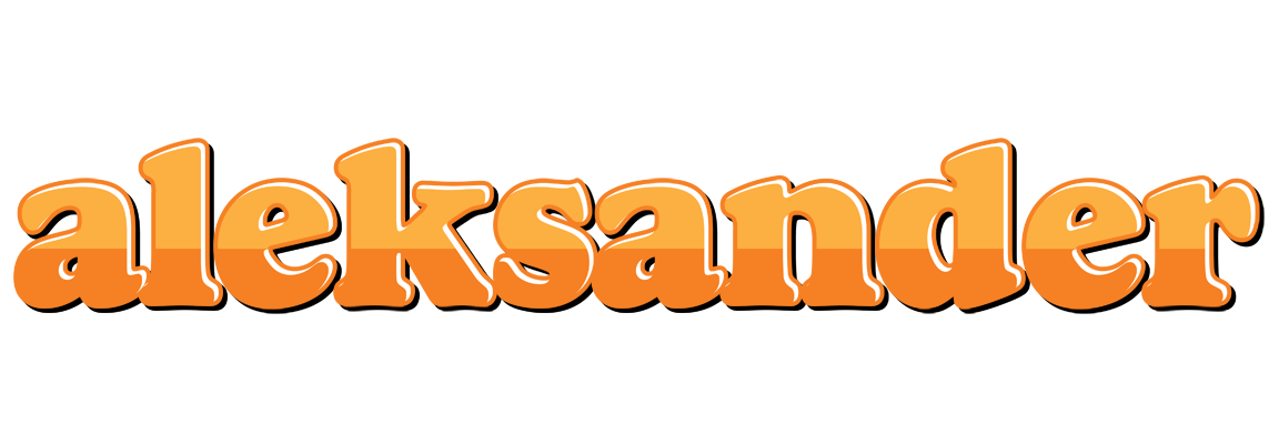 Aleksander orange logo