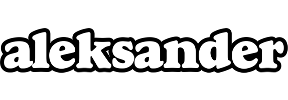 Aleksander panda logo