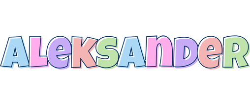 Aleksander pastel logo