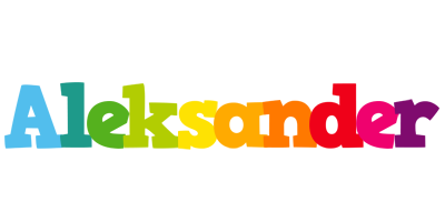 Aleksander rainbows logo