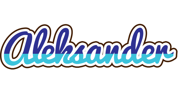 Aleksander raining logo