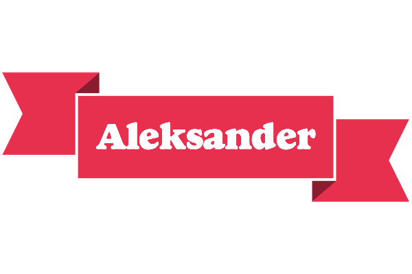 Aleksander sale logo