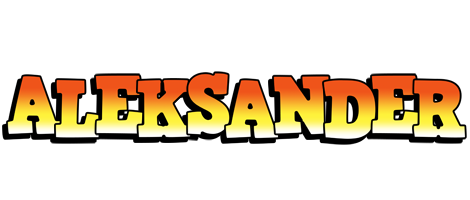 Aleksander sunset logo