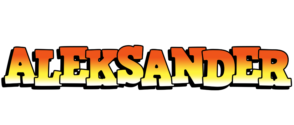 Aleksander sunset logo