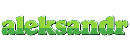 Aleksandr apple logo