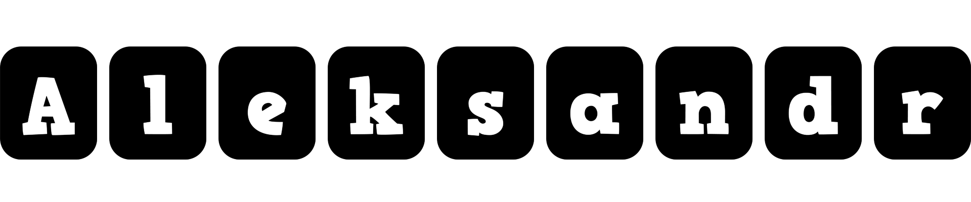 Aleksandr box logo