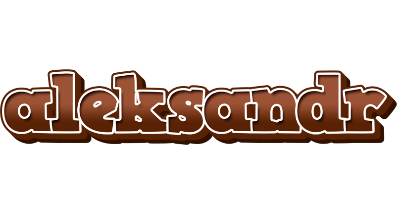 Aleksandr brownie logo