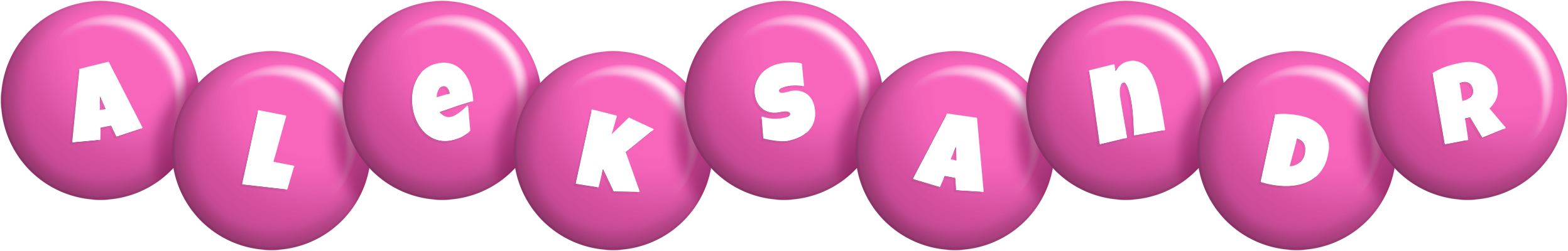 Aleksandr candy-pink logo