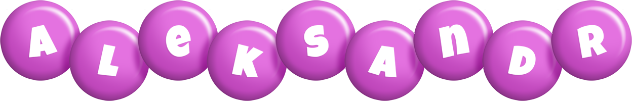 Aleksandr candy-purple logo