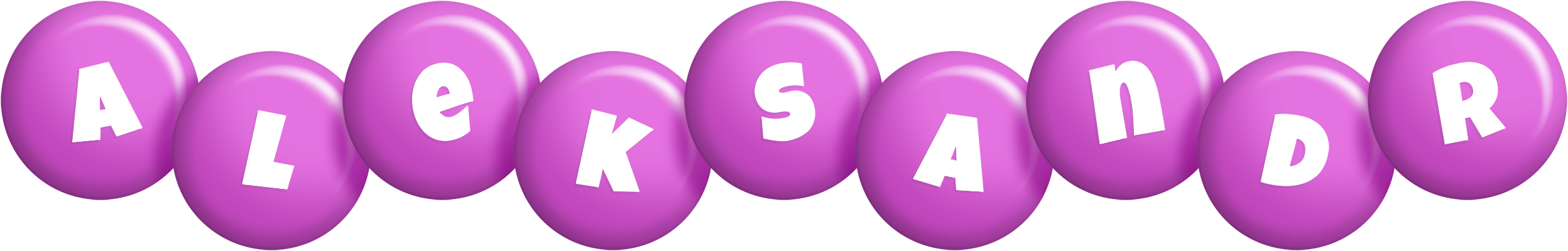 Aleksandr candy-purple logo
