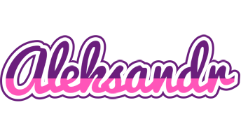 Aleksandr cheerful logo