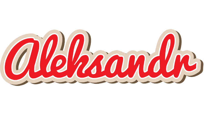 Aleksandr chocolate logo
