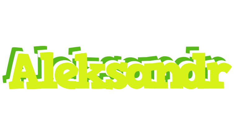 Aleksandr citrus logo