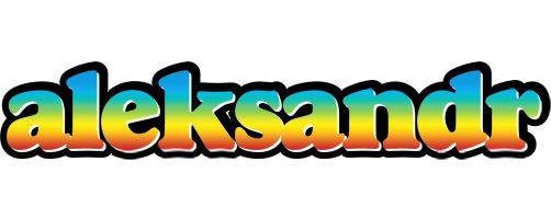 Aleksandr color logo