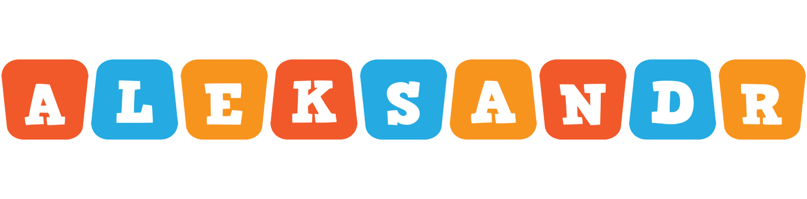 Aleksandr comics logo