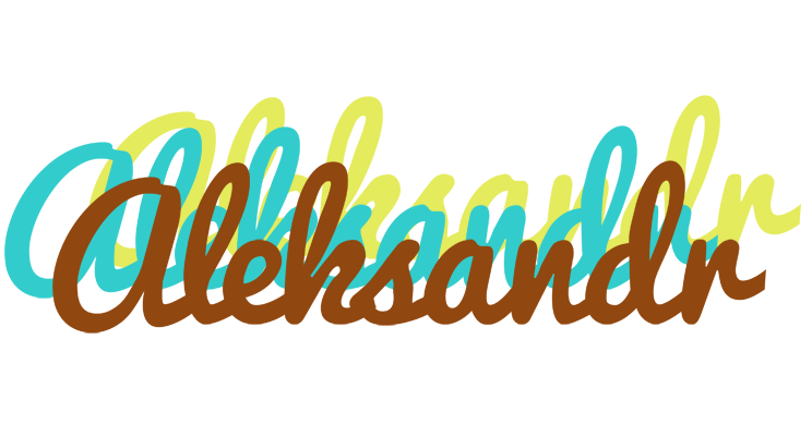 Aleksandr cupcake logo