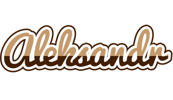 Aleksandr exclusive logo