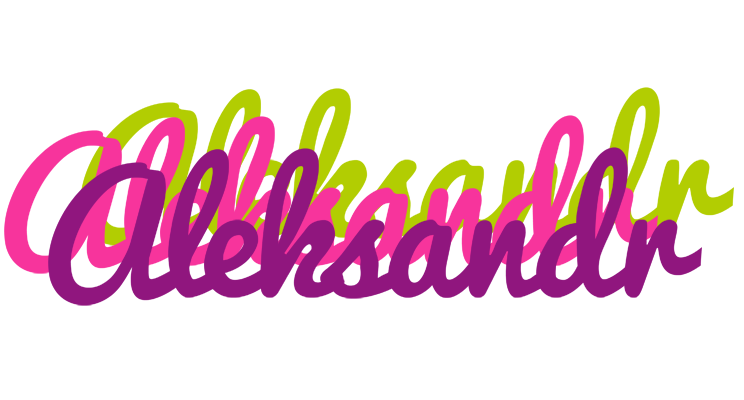 Aleksandr flowers logo