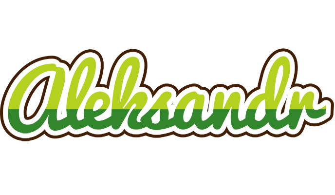 Aleksandr golfing logo