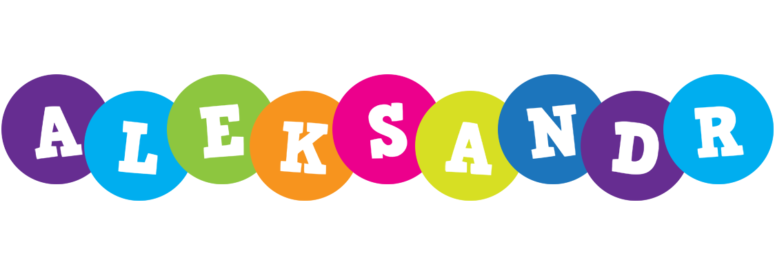 Aleksandr happy logo