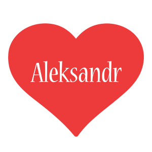 Aleksandr love logo