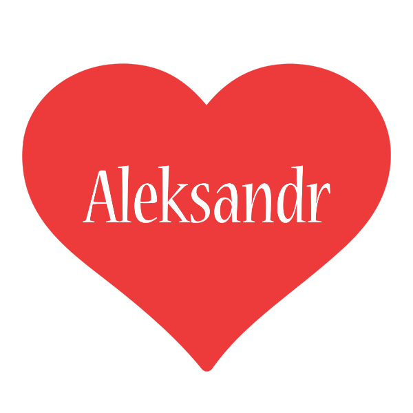 Aleksandr love logo