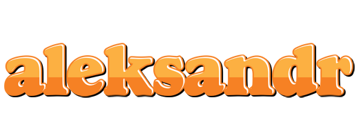 Aleksandr orange logo